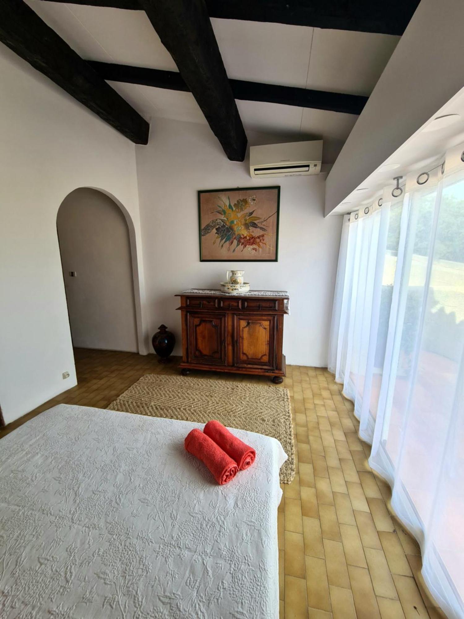 Villa M, Chambres D'Hotes, Vue Mer, Sauna, Piscine A Six-Fours Six-Fours-les-Plages Exteriör bild